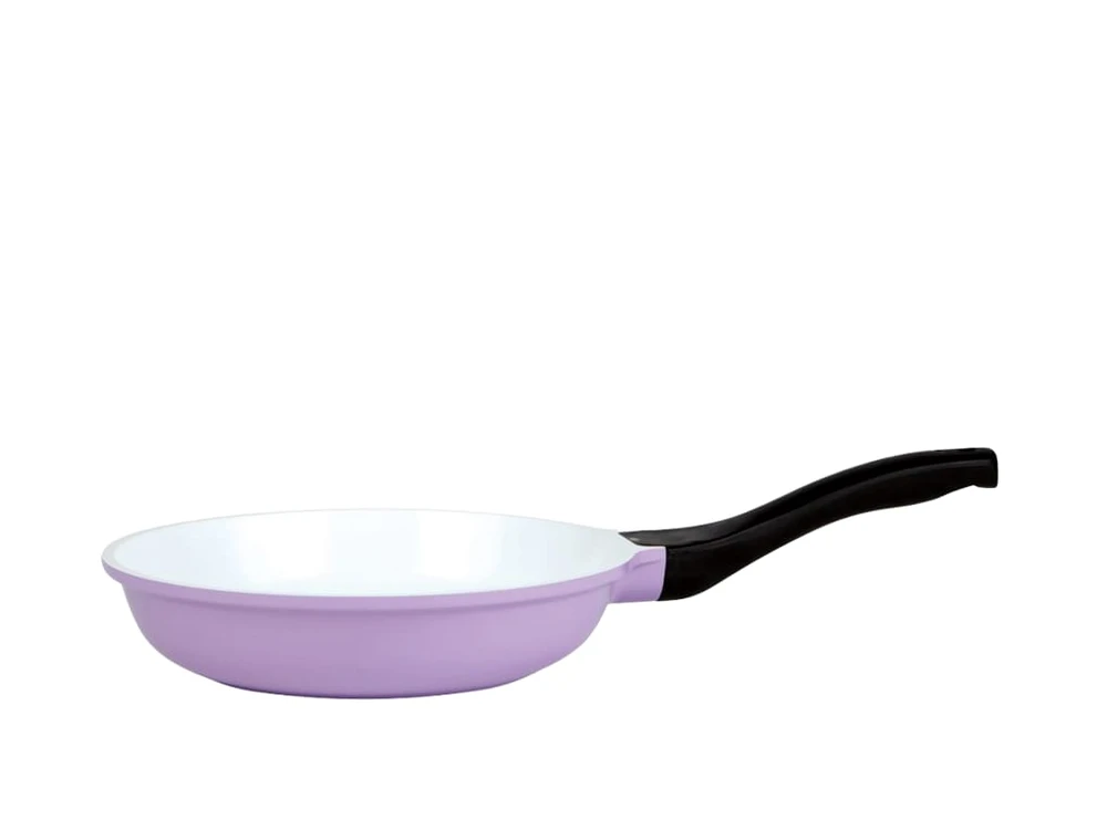 EUROHOME Bratpfanne 24cm, Aluguß, pink