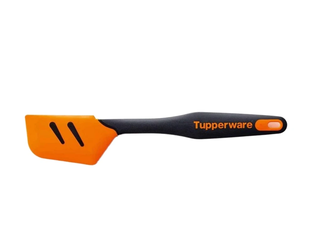 TUPPERWARE Teigschaber, flexibler Silikonkopf, langer Stiel