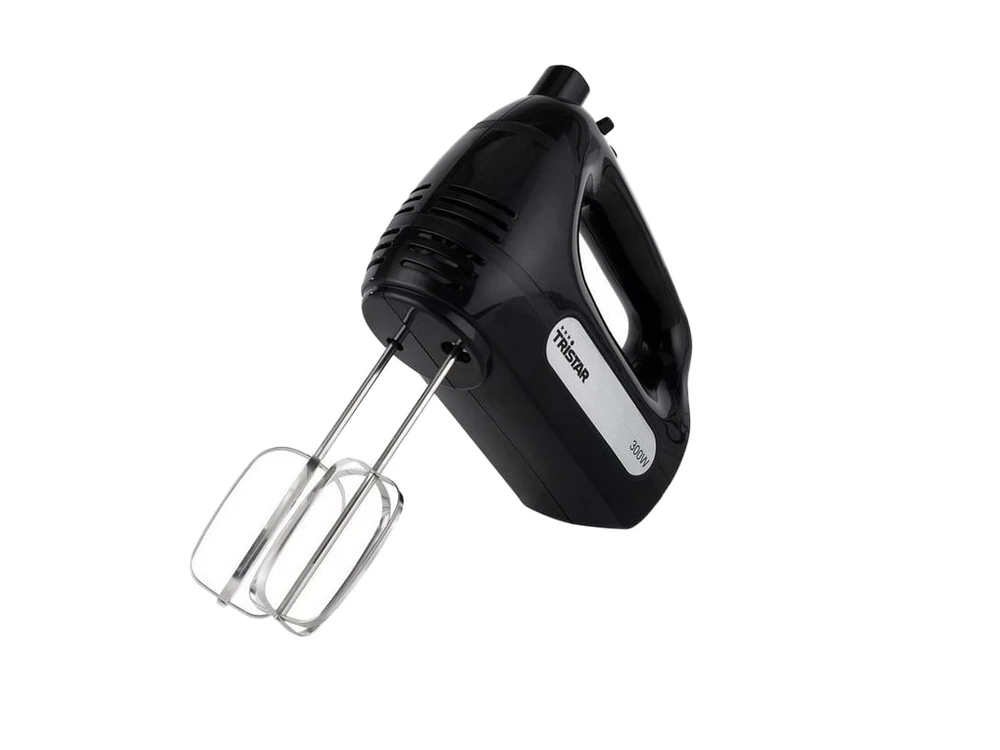 Tristar Handmixer, 300W, 6 Geschwindigkeiten, Edelstahlaufsätze